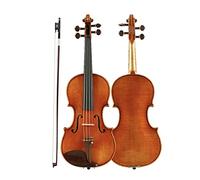 Student violin Handmade Violin European Spruce Two Piece Flamed Maple Fiddle Stringed Instrument Set Adult violin (Color : 4/4)