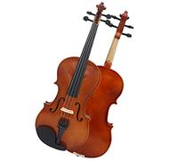 Student violin Natural Light Air-dried Basswood Violin Musical Instrument Student Children Adult Playing Violin Adult violin (Color : 3/4)