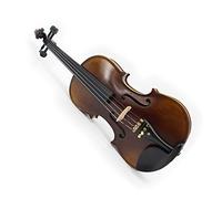 Student violin Nature Flamed Maple Acoustic Violin Handmade Violin Full Size With Ebony Parts And Case Bow Adult violin (Color : 4/4)