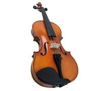 Student violin New All-solid Wood Tiger-pattern Maple Violin Musical Instrument Beginners Practice Violin Set Adult violin (Color : 1/2)