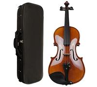 Student violin Professional Violin Natural Flamed Handmade Violin Maple Wood Violin With Case Bow Stringed Instruments Adult violin (Color : 4/4)