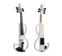 Student violin Professional White Wooden 5 String Electric Violin Instrument With Violin Bow And Case Adult violin