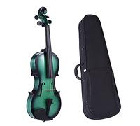 Student violin Student Beginner Violin Handmade Fiddle Violin With Bridge Brazilwood Bow Case Whole Kit Adult violin (Color : 3/4)