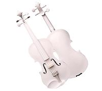 Student violin White Basswood 4/4 Violin Beginner Student Violin Instrument Handmade Aldult Stringed Instrument Set Adult violin