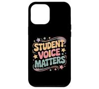 Student Voice Matters Student Council School Election Day Case for iPhone 12 Pro Max