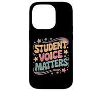 Student Voice Matters Student Council School Election Day Case for iPhone 14 Pro