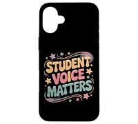 Student Voice Matters Student Council School Election Day Case for iPhone 16 Plus