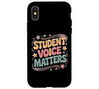 Student Voice Matters Student Council School Election Day Case for iPhone X/XS