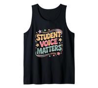 Student Voice Matters Student Council School Election Day Tank Top
