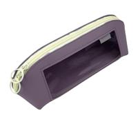 Students A Case - Large Capacity Multifunctional Envelope | Stationery Storage Organizer for Large Pen Bag | Transparent Pell Organizer Container, purple, riferimento alla descrizione, Please