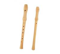 Students Beginners Learn C-tune Teaching Class To Play Eight-hole Wooden Flute High-pitched C-tune Soprano Recorder
