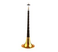 Students Beginners Suona D Tone Suona Horn Chinese Traditional Recorder For Beginners Handmade Wooden Folk SuoNa Woodwind Musical Instruments (Color : Bk Golden)