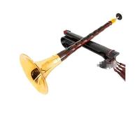 Students Beginners Suona Suona Old Mahogany D Key B Flat A Key A Small F Key Large G Key E Key Musical Instrument (Color : Silver bowl in B flat)