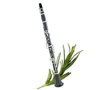 Students clarinet Clarinet Instrument In B Flat 17 Keys Beginner Grade Test(Ebony)