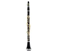 Students clarinet Intermediate Grade 17 Key Tone Bb Ebonite Body Wood Texture Gold Plated Clarinet