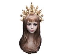 Students Crown Hairband with Rhinestone Cosplay Crown Headband Set Hair Hoop Headband Accessories Headbands for Women Supplies Accessories Embellishments