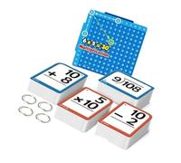 Students Math Practice Card for Kids Fun Arithmetics Learning Tool with Paper Educational Flashcards Math Teaching Exercise Cards