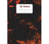 Student's Notebook - Vibrant Colours, Bubbly images 72 pages 8.5 x 11 in A4 Size: Code - A2 Orange Mosaic