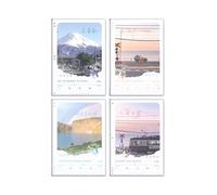 Student's Rubber Sleeve Notebook Thickened and Simple Notebook-Rubber Sleeve [A5] 56 Romantic Escapes