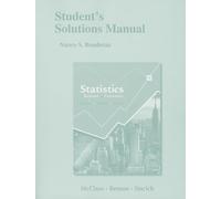 Student's Solutions Manual for Statistics for Business and Economics