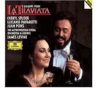 STUDER/PAVAROTTI/LEVINE/MOO - LA TRAVIATA (GA) 2 CD NEW