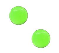 Studex Tiny Tips 5mm Neon Green Button Stainless Steel Childrens Hypo-allergenic Stud Earrings