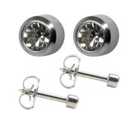 Studex Titanium April/Crystal Regular 4mm Bezel Setting Ear Piercing Stud Earrings Birthstone