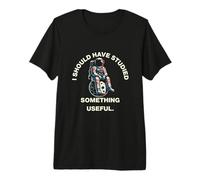 Studied usefull Astronaut Sitting On The Moon Art Vintage Premium T-Shirt