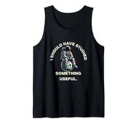 Studied usefull Astronaut Sitting On The Moon Art Vintage Tank Top