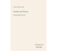 Studies and Essays: Censorship and Art