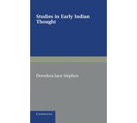 Studies in Early Indian Thought