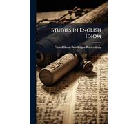 Studies in English Idiom