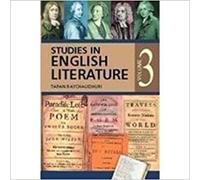 Studies in English Literature Vol. III.: Volume 3