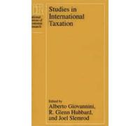 Studies in International Taxation