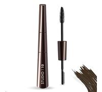 Studio 10 Brown Mascara - Dual-Action with Conditioning, Volumising, Strengthening, and Shine-Boosting Actives for Perfect Lashes - Lengthening Mascara for Long Lashes