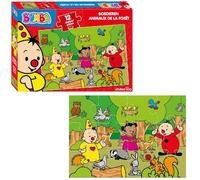 Studio 100 Bumba Jigsaw Puzzles Forest Animals 12 Pieces Cardboard Jigsaw Puzzle for Kids