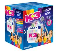 Studio 100 K3 Disco Bluetooth Karaoke Box with Microphone and Light Show