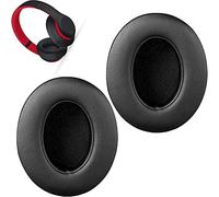 Studio 2 Ear Pads Cushions Replacement Earpads for Beats Studio 2 & Studio 3 Wired & Wireless Headphones, Ear Cushions Memory Foam Earpads with Soft Protein Leather -Black