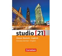 Studio 21: Glossar A1 Deutsch - Englisch New 9783065205597 Fast Free Shipping.