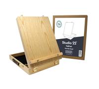 Studio 22 Hafren Pine Artist's Painting Table Box Easel
