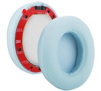 studio 3 Ear Pads Cushions Replacement Earpads for Beats Wired & Wireless Headphones, Ear Cushions Memory Foam Earpads with Soft Protein Leather-Crystal Blue