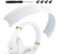 Studio 3 headband Replacement Parts Studio3 Headband Top Arch Band Accessories Repair Kit Compatible with Beats Studio3 Headphones(A1914) (White)