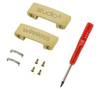 Studio 3 Hinge as Same as The OEM Replacement Parts Accessories Durable Repair Kit Compatible with Beats by Dre Studio3 Wireless (A1914) and Studio Pro (A2924) Headphones (Gold)