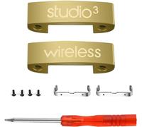 Studio 3 Hinge Headband Connector Replacement Metal Repair Parts Compatible with Beats Studio 3.0 Wireless Over-Ear Headphones Repair Kit (Gold)