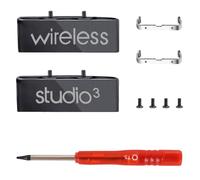 Studio 3 Replacement Hinge as Same as OEM A1914 Replacement Parts Repair Kit Durable Accessories Compatible with Beats by Dre Studio3 (A1914) and Studio Pro (A2924) Wireless Headphones (Black)