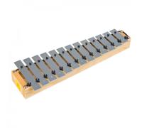Studio 49 Nickel Plated 16 Note Diatonic Soprano Glockenspiel With Mallets
