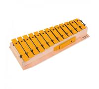 Studio 49 Yellow 16 Note Diatonic Alto Glockenspiel With Mallets
