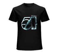 Studio 54 Disco Andy Warhol Paris Dj Eleven Graphic Unisex Tee Shirt Black M