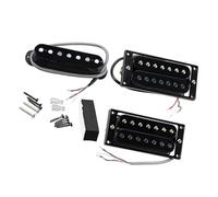 Studio 7 String Black Pickup Assembly Offering Broad Instrument Compatibility and Anti Interference Technology Guitar Replacement Part