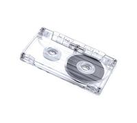Studio Blanks Cassette 3 Time Lengths Visible Tape Designs Clear Sound Reproduction For Interviews Lectures Practice Clear Tape For Musicians
